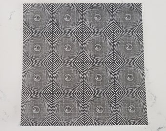 ホフマン バイク LSD ブロッター アート サイケデリック アシッド