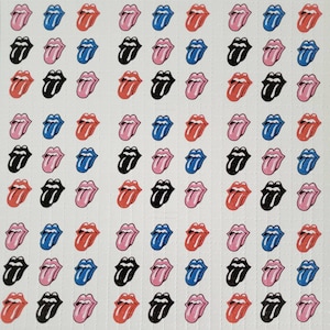 Rolling stones Lips tribute 2016 Blotter Art Print