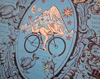 Ride Through The Looking Glass Bike dag 2026 dubbelzijdige vloeipapier kunstdruk