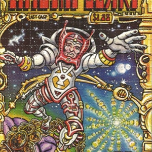 Original Super  Rare  Leary Neuro Comic limited run  Blotter Art Print.