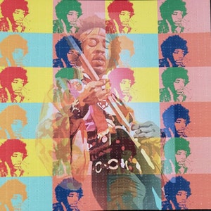 Original Jimi Hendrix Blotter Art Print