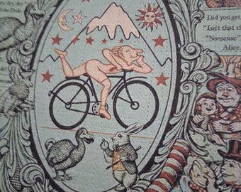 Ride Through The Looking Glass Bike day 2026 Double Sided Blotter Art Print