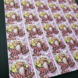 Musical Mr. Natural Blotter Art Print
