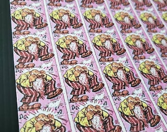 Musical Mr. Natural Blotter Art Print