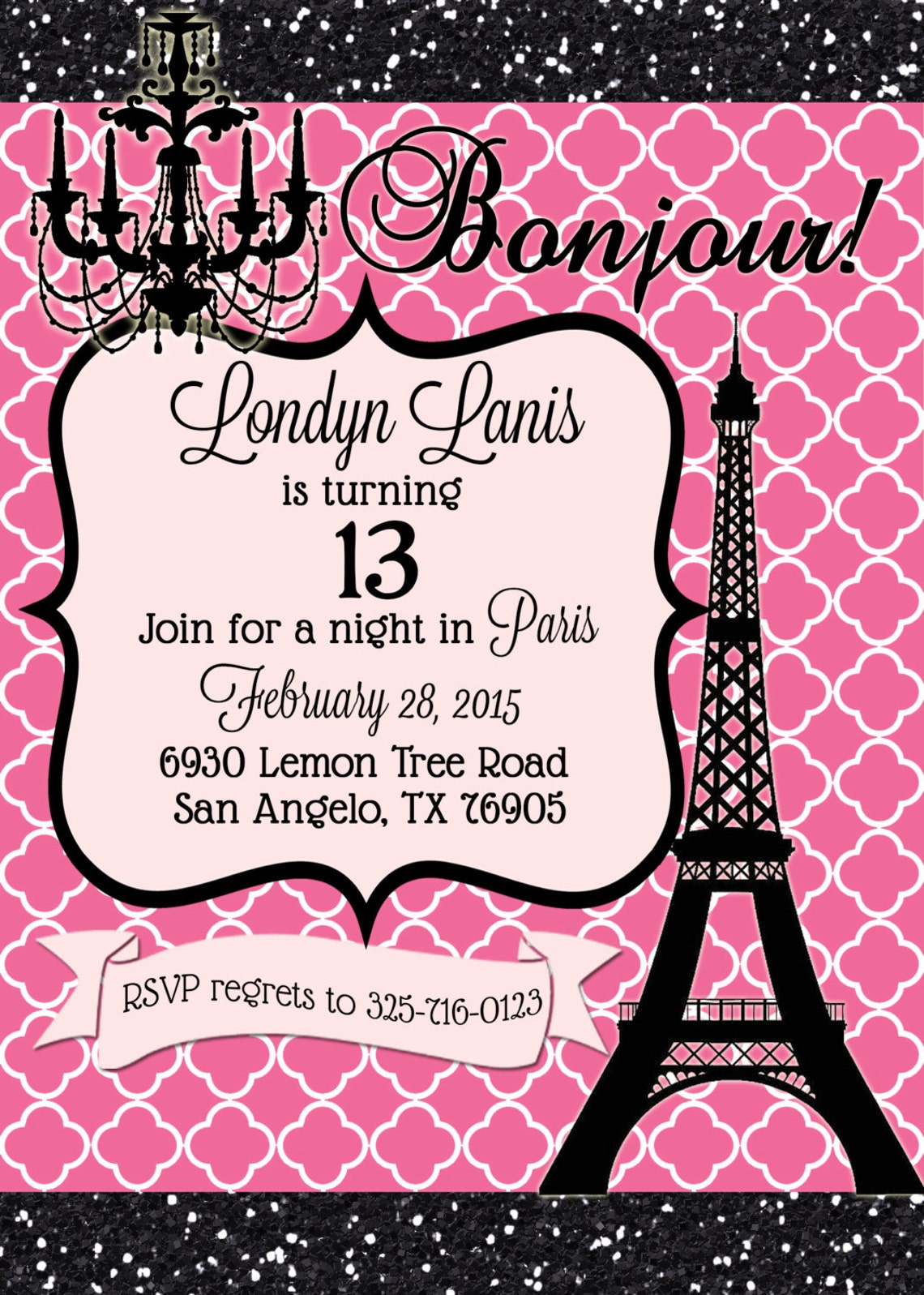 paris-birthday-party-invitation-in-pink-and-black-with-etsy