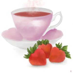 Strawberry Tea