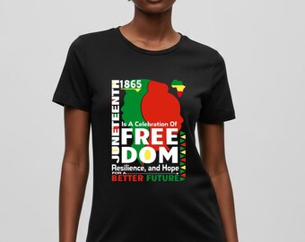 Juneteenth 1865 Freedom Celebration | African American Heritage & Black Pride Unisex classic tee