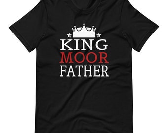 Moorish American Happy Father's Day Daddy King Moor Father Short-Sleeve Unisex T-Shirt
