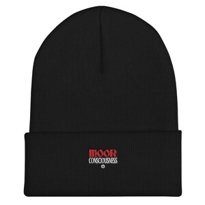 Moor Consciousness Moorish American Cuffed Beanie