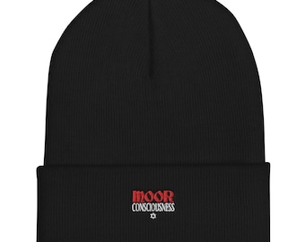 Moor Consciousness Moorish American Cuffed Beanie