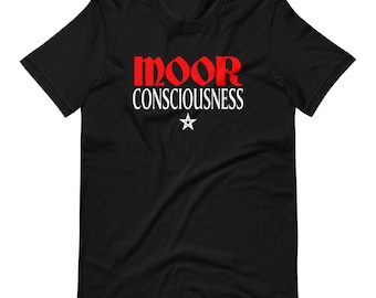 Moor Consciousness Moorish American Short-Sleeve Unisex T-Shirt