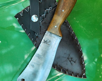 The Orca Chopper,  Handmade by RLS Knives