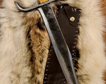 Slim Tim Bowie Knife by RLS KNIVES