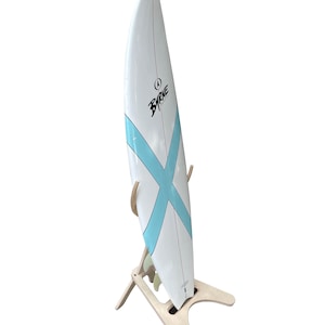 The Shaka surfboard display rack