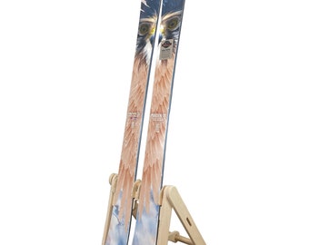 The STASH ski display stand