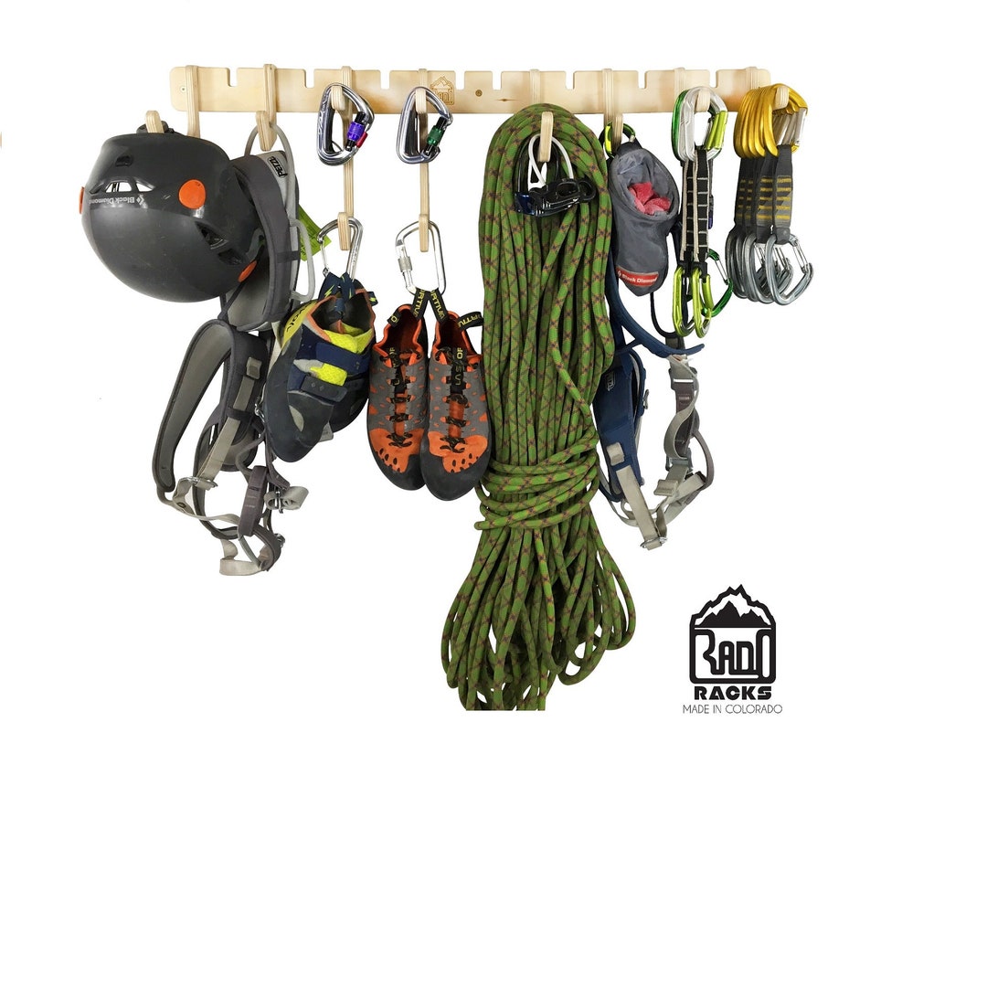 Climbing Rope Rack Anchor Climbing Gear Rack - Etsy