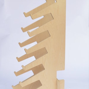 Birch Floor Skateboard Longboard Rack image 3