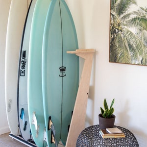 THE PACIFICA Freestanding Surfboard Display and Storage Rack