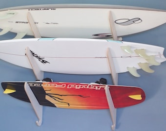 Premium Birch Surfboard Wall Rack