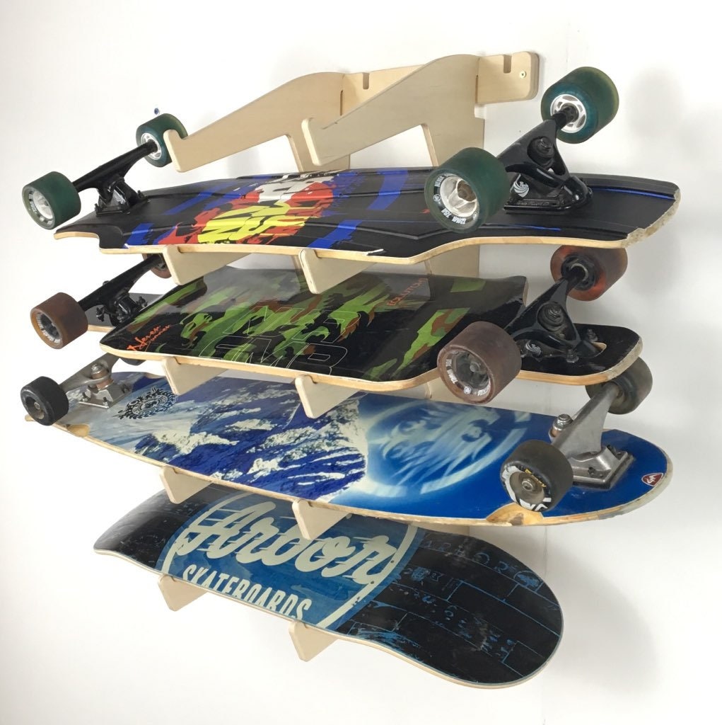 Skateboard Hanger Stand Storage Clip Rack for Longboard Skateboard Holder 