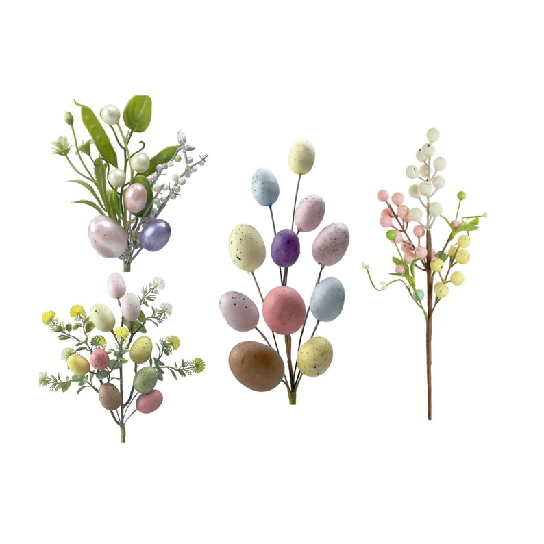 Artificial Easter Picks - Large Choice - Seasonal Floral Arrangements image 1