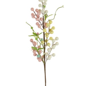Artificial Easter Picks - Large Choice - Seasonal Floral Arrangements 56cm Pastel Spray