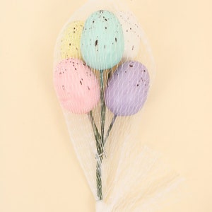 Artificial Easter Picks - Large Choice - Seasonal Floral Arrangements 5 Large Egg Picks