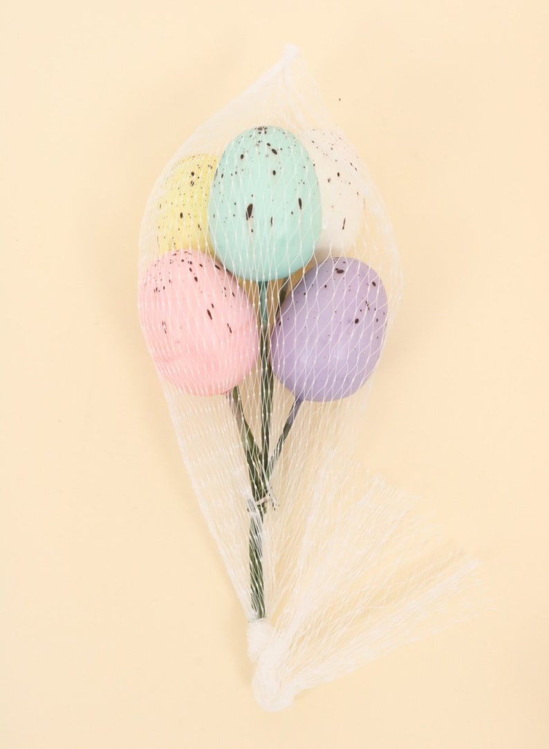 Artificial Easter Picks - Large Choice - Seasonal Floral Arrangements 5 Large Egg Picks