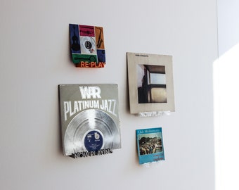 Vinyl Holder by PREINDESIGN - Handmade Creative Shelf 3D Printed & Designed