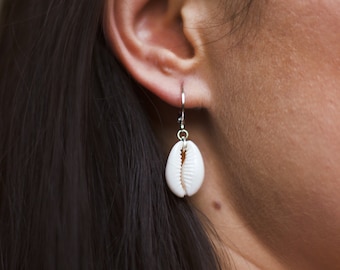 Kauri Hoop Earring in Silver/Gold