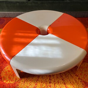 Space Age 1970's Coffee Table Bernini Mod. 700 Quattro Quarti Design Rodolfo Bonetto Made In Italy zdjęcie 6