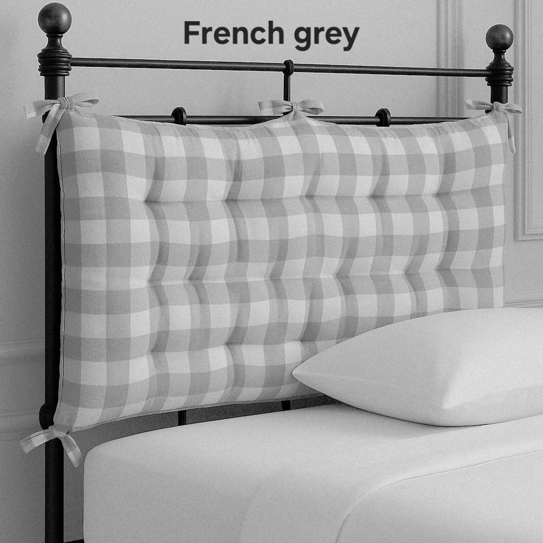 Headboard Cushion With Ties