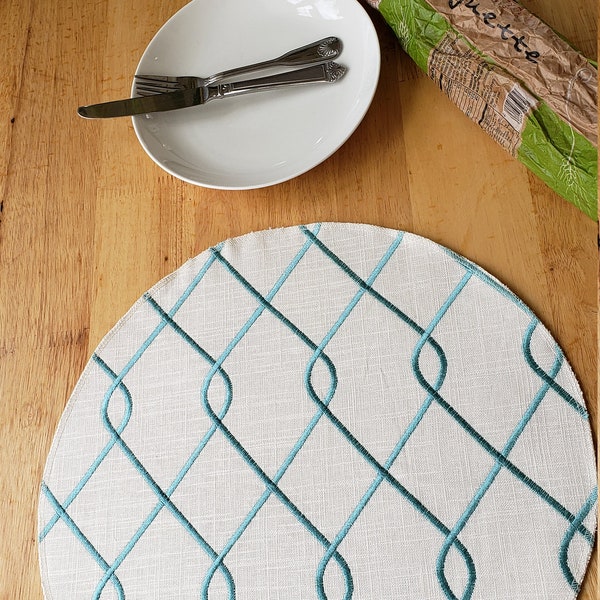 Turquoise Placemats Etsy
