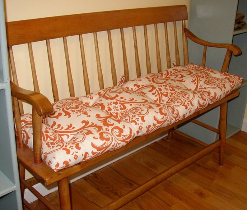 56 X 16 Tufted Bench Cushion Tufted Seat Cushion Etsy