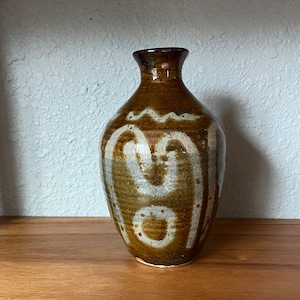Stunning Mid Century Abstract Studio Pottery Vase