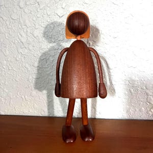 Very Rare Mid Century Chris Vejle Denmark Teak Sculpture
