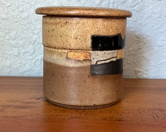 Modernist Abstract Kat & Roger Studio Pottery Planter Cup - Etsy