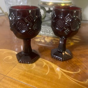 Vintage Avon Cup Pair