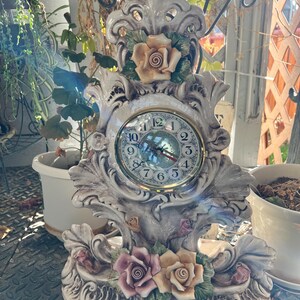 Capodimonte Clock - Etsy