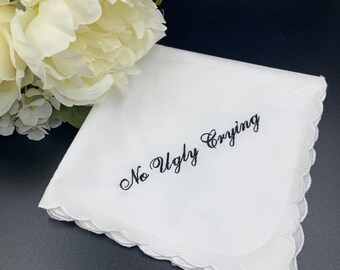 Set of 7 No Ugly Crying Handkerchiefs