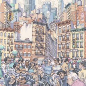 New York - Chelsea/West Village - Print