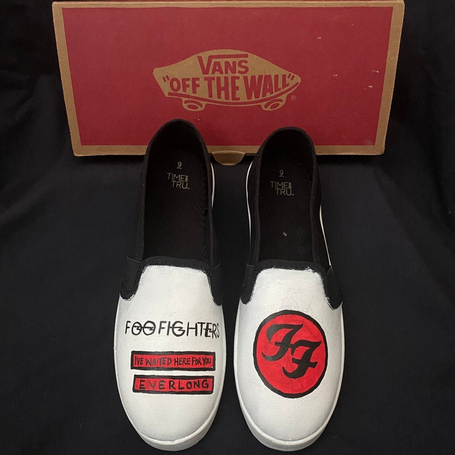 Foo Fighters Shoes Etsy