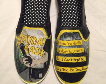 Mayday Parade Tales Told By Dead Friends Shoes