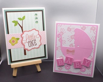 Baby Girl Greeting Card-Baby Shower