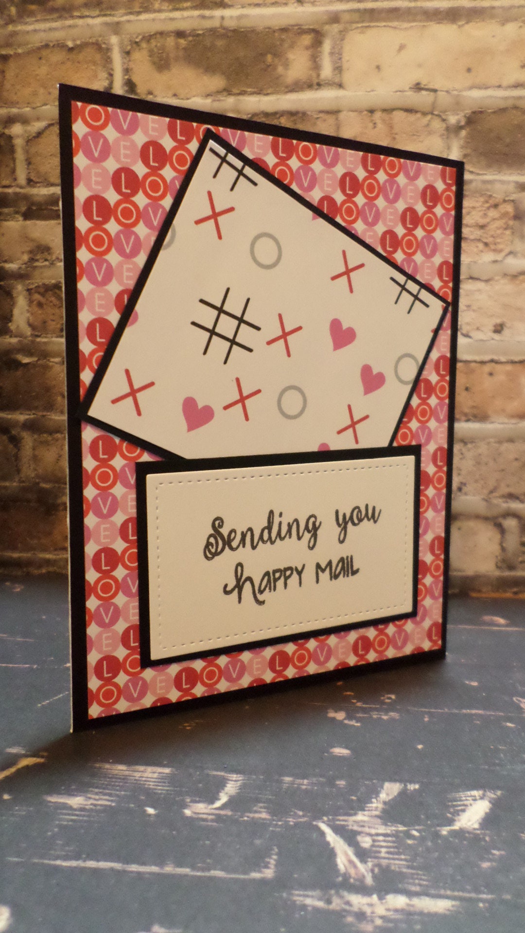 Sending you happy mail greeting cardHelloCard for a Etsy