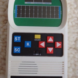 Gioco Portatile Elettrico Calcio Mattel Electric Football – Vintage 1980 Funzionante