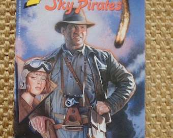 NEW! 1993 Indiana Jones and the Sky Pirates book by Martin Caidin