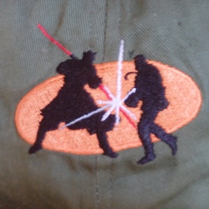 Vintage New! STAR WARS adjustable child&#39;s hat baseball cap by Ladybird; embroidered battle scene 3-9 years old; 100% cotton