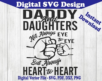Download Father Daughter Svg Etsy