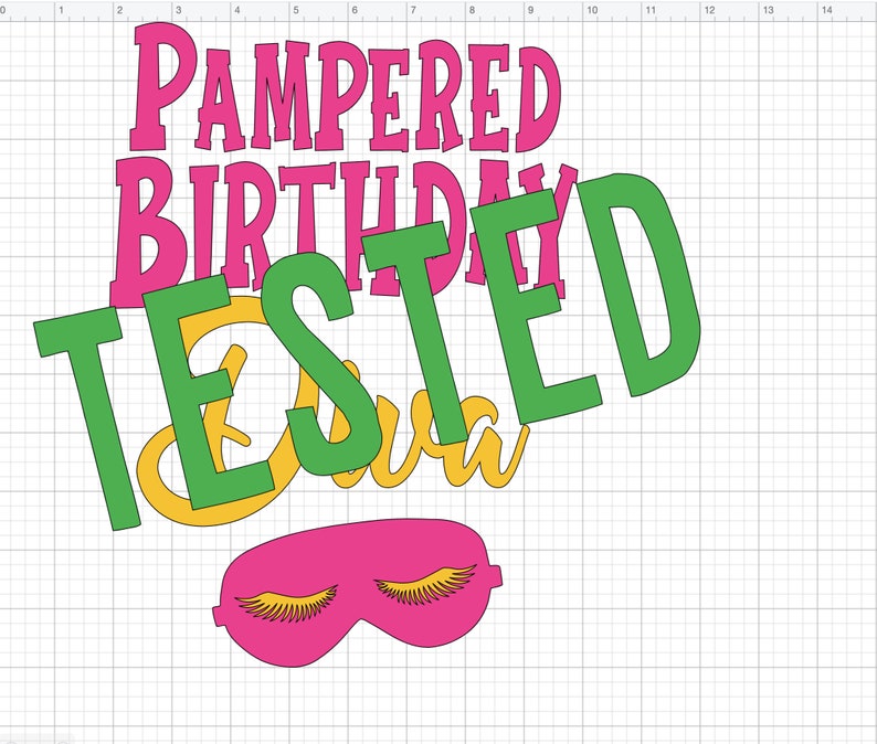 Download Pampered Birthday Diva & Spa Squad 2 Designs SVG Graphics | Etsy